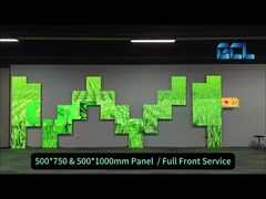 স্থায়ী ইনস্টলেশন P1.95mm ইনডোর LED ভিডিও ওয়াল 500*1000mm 500*750mm হাই ডেফিনিশন