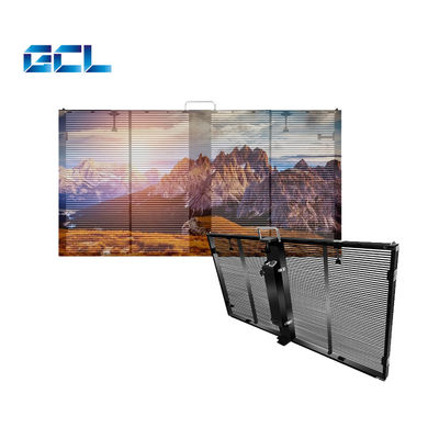 ইনডোর P7.8 স্বচ্ছ LED ডিসপ্লে ডিজিটাল LED ভিডিও Mesh কাস্টমাইজযোগ্য