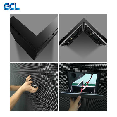 P6 LED বিজ্ঞাপন স্ক্রিন উজ্জ্বল অ্যানিমেশন এবং 6000nits উজ্জ্বলতা জন্য বিলবোর্ড