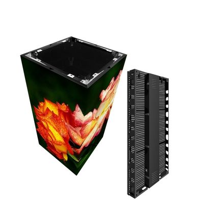 250x500 মিমি মডিউল আকার আউটডোর P10.42 LED ডিসপ্লে আউটডোর স্থায়ী ইনস্টলেশনের জন্য আদর্শ
