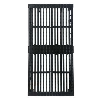 250x500 মিমি মডিউল আকার আউটডোর P10.42 LED ডিসপ্লে আউটডোর স্থায়ী ইনস্টলেশনের জন্য আদর্শ