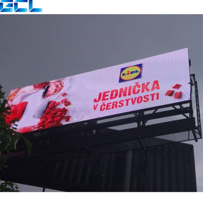 P10 ডিজিটাল ইলেকট্রনিক LED ডিসপ্লে স্ক্রিন LED কারখানার ডিসপ্লে জন্য কালো ফিক্স বোল্ডার