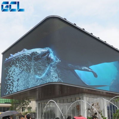 উচ্চ উজ্জ্বলতা বহিরঙ্গন LED ডিসপ্লে GA সিরিজ DIP346 LED টাইপ 6000-10000nits বহিরঙ্গন বিজ্ঞাপন স্ক্রিনের জন্য উপযুক্ত