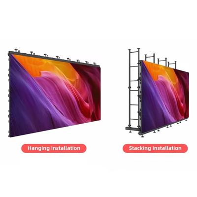 P2.6 P 2.976 P3.91mm আউটডোর ফুল ফ্রন্ট সার্ভিস কোণার প্রটেক্টর সহ এলইডি ডিসপ্লে স্ক্রিন ইভেন্ট ভাড়া বোল্ডার