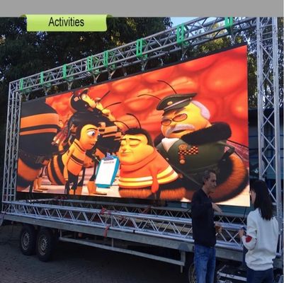 Gmars-P ভাড়া নমনীয় LED ডিসপ্লে স্টেজ শো জলরোধী IP65 LED প্যানেল স্ক্রিন স্ট্যান্ড ট্রাস স্ট্রাকচারেল সহ