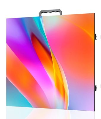 500x500 মিমি আউটডোর ভাড়া LED ওয়াল ডিসপ্লে P3.91 সিমলেস স্প্লাইসিং LED ভিডিও স্ক্রিন স্টেজ ব্যাকগ্রাউন্ড LED প্যান