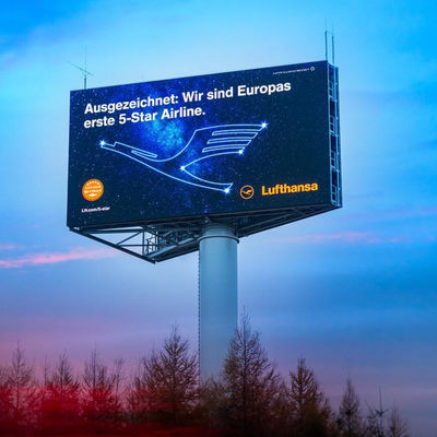 CE ROHS অনুমোদিত P3 P4 P5 P6 ব্যাক সার্ভিস এবং 960*960 মিমি প্যানেল সহ বহিরঙ্গন LED ডিসপ্লে