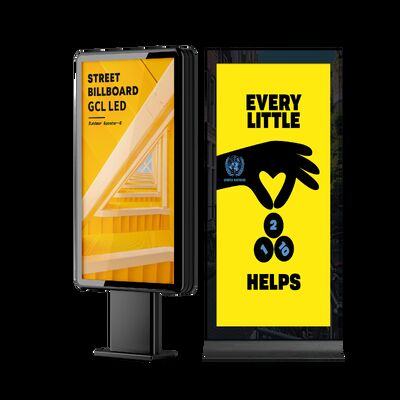 5500 Nits উজ্জ্বলতা IP65 জলরোধী 1920X640mm আউটডোর LED ডিসপ্লে বিজ্ঞাপন LED স্ক্রিন বাণিজ্যিক ব্যবহারের জন্য